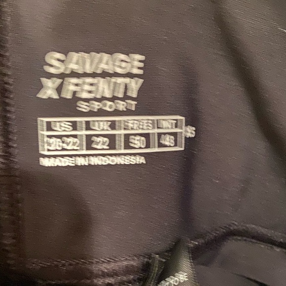 Savage X Fenty by Rihanna.    X Mesh High-Waist Legging - Picture 6 of 10